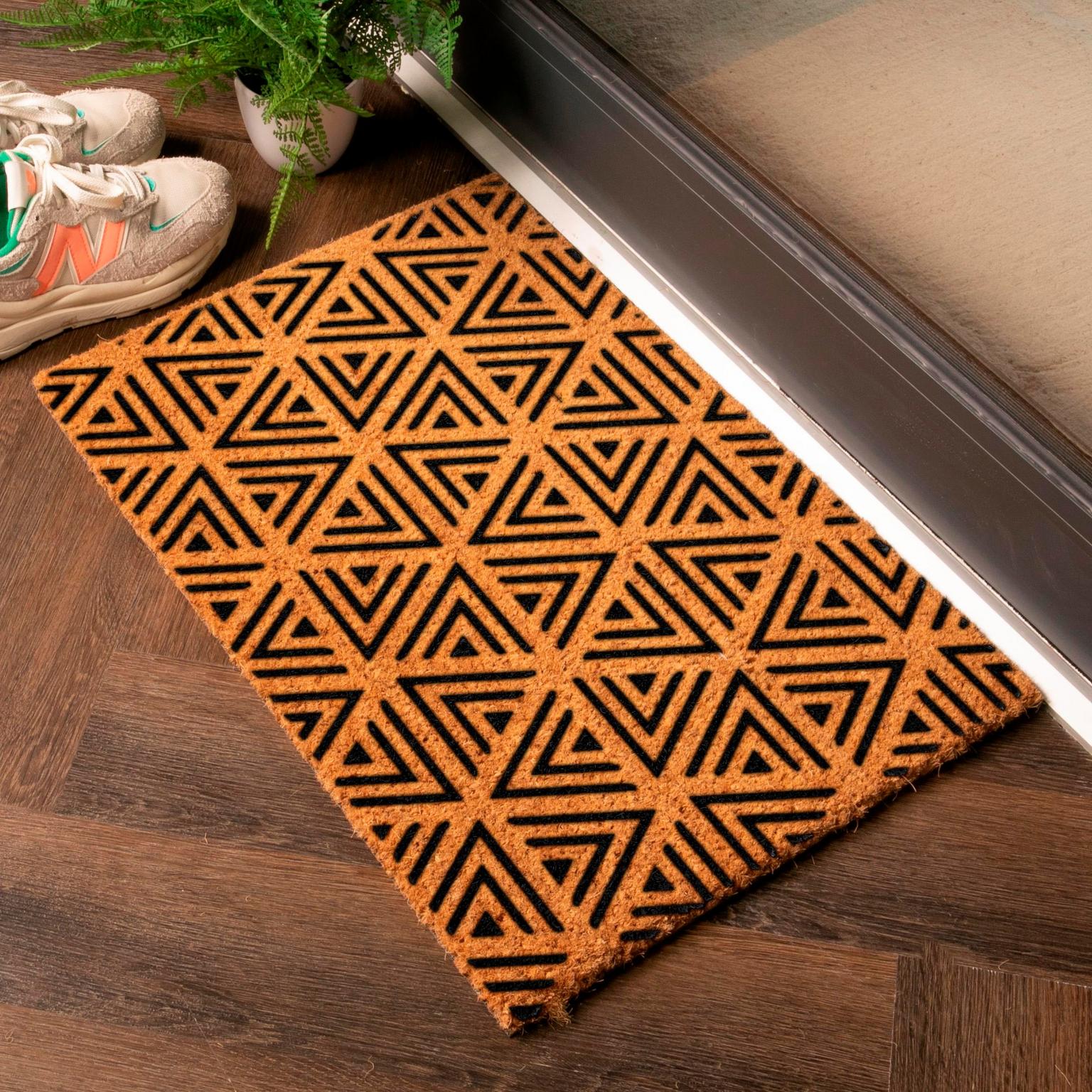 Artsy Mats Geometric Triangle Doormat  60 x 40 CM 9506657823821