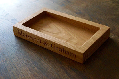 Personalised Tea Cup Tray  by Make Me Something Special