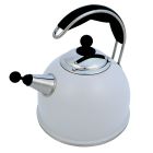 AGA AGA Stainless Steel Whistling Kettle Pearl Ashes W3604