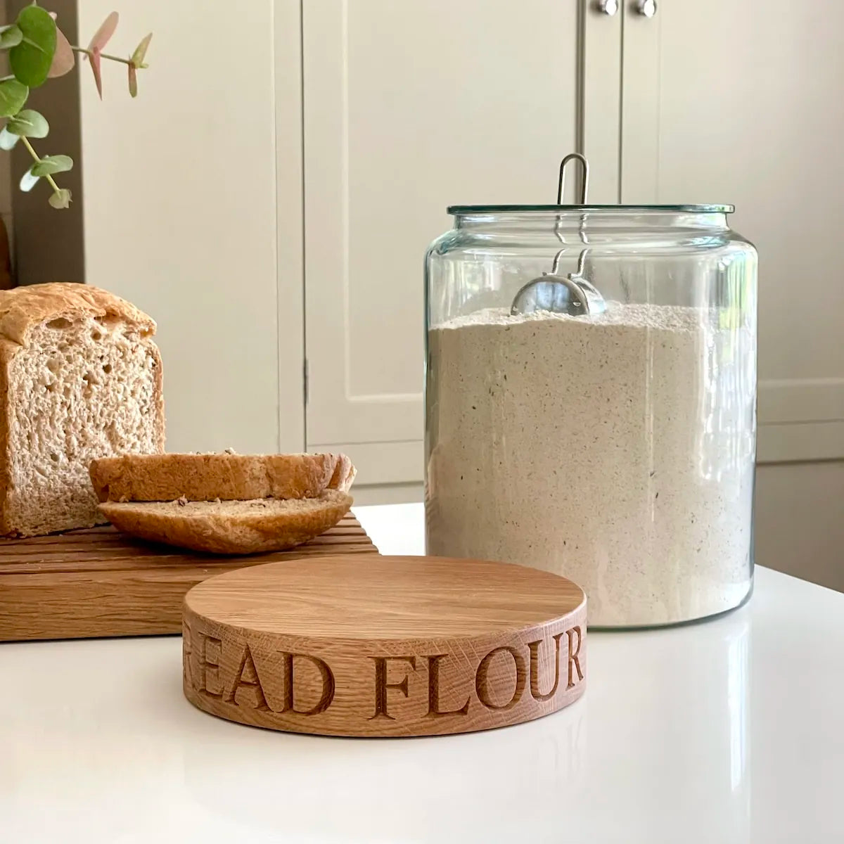 Personalised Large Glass Storage Jar  by Make Me Something Special