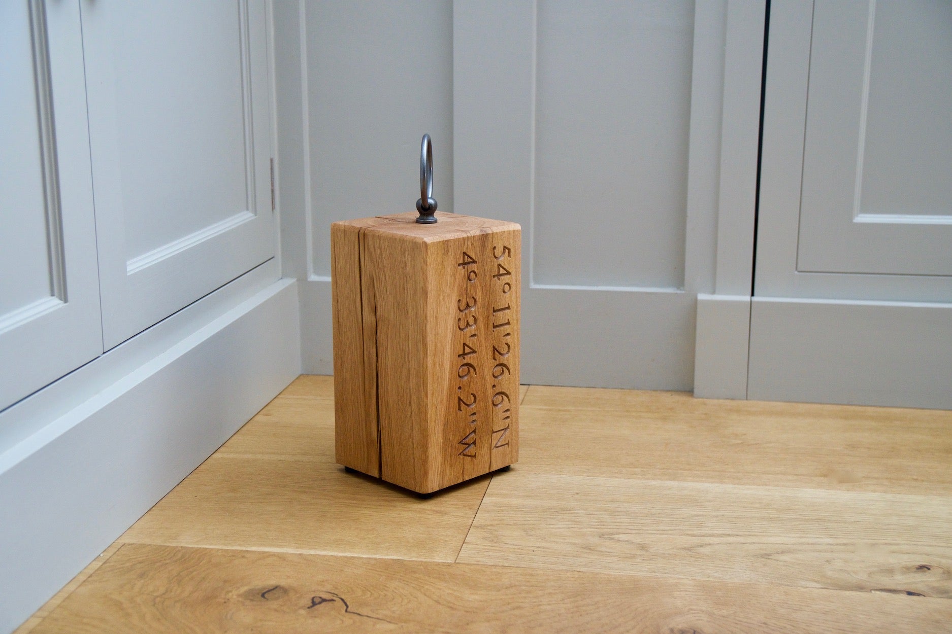Personalised Wooden Door Stops  by Make Me Something Special