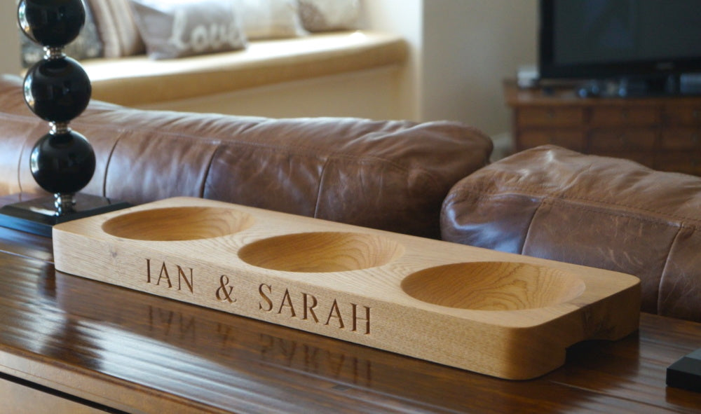 Wooden Serving Bowl  by Make Me Something Special