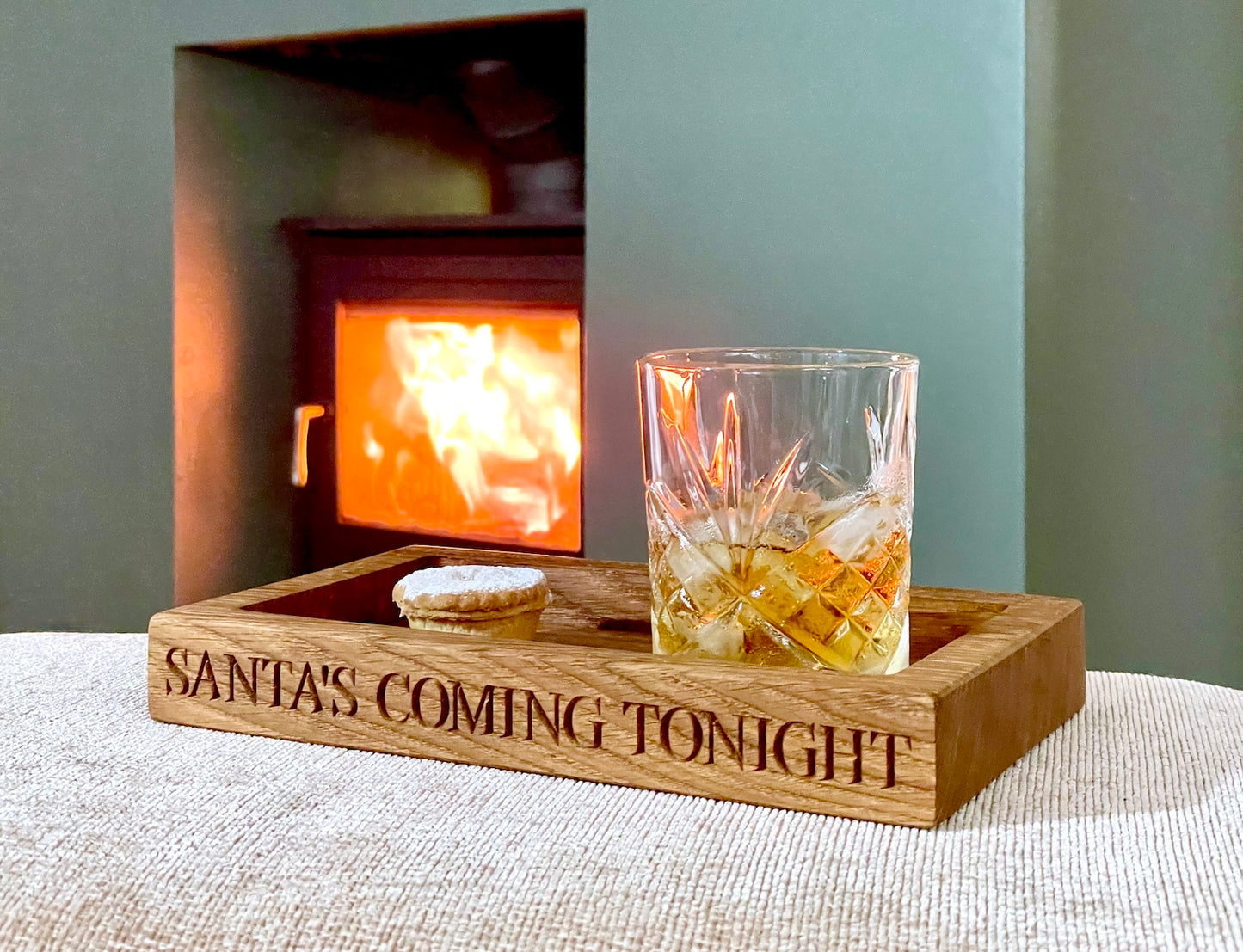 Personalised Tea Cup Tray  by Make Me Something Special
