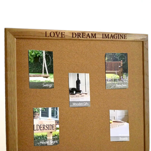 Personalised Cork Notice Boards  by Make Me Something Special