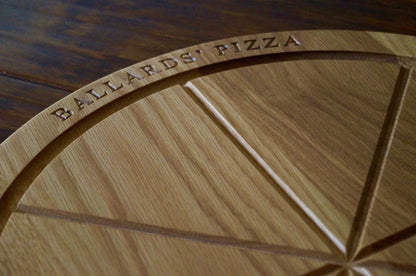 Handmade Oak Pizza Board  by Make Me Something Special