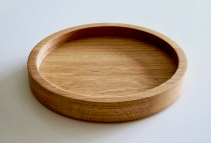 Personalised Round Wooden Tray  by Make Me Something Special