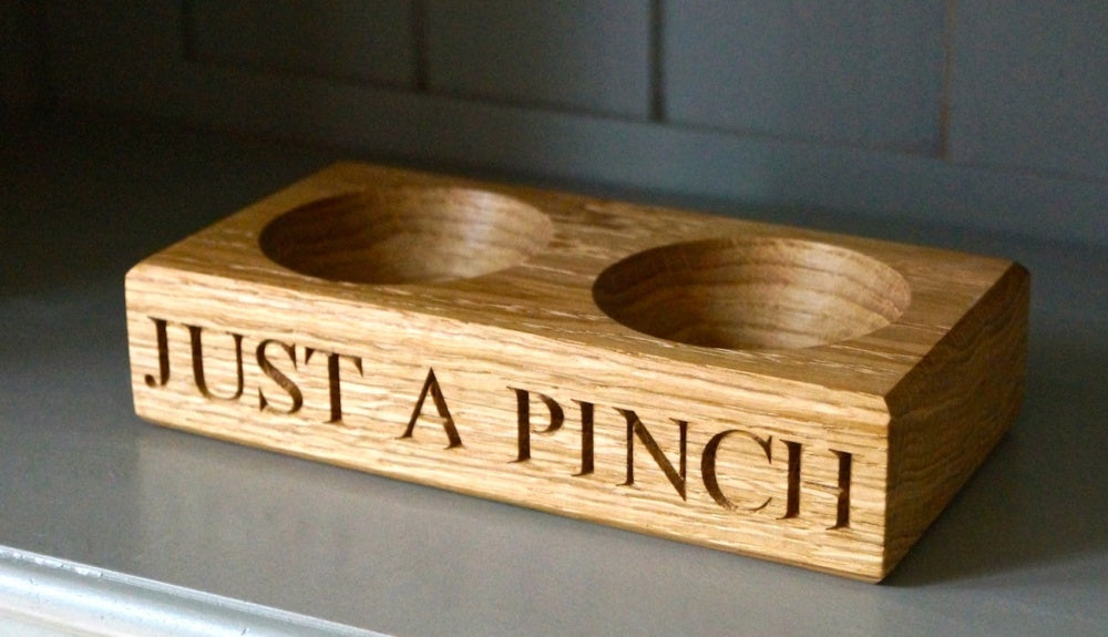 Engraved Salt and Pepper Bowls  by Make Me Something Special