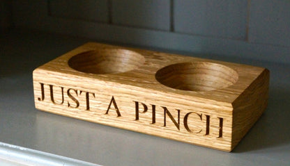 Engraved Salt and Pepper Bowls  by Make Me Something Special