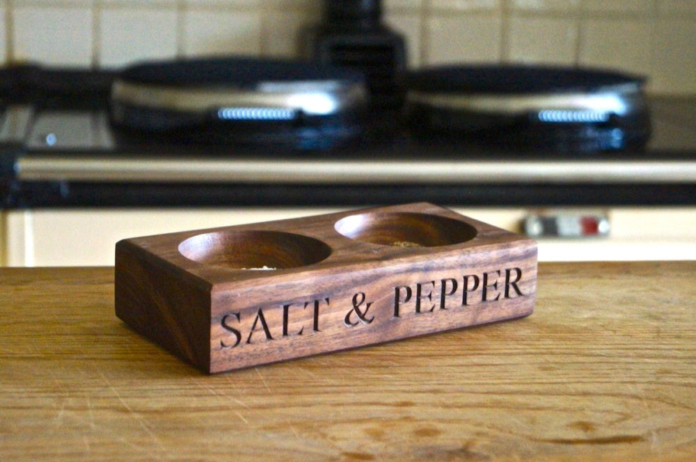 Engraved Salt and Pepper Bowls  by Make Me Something Special