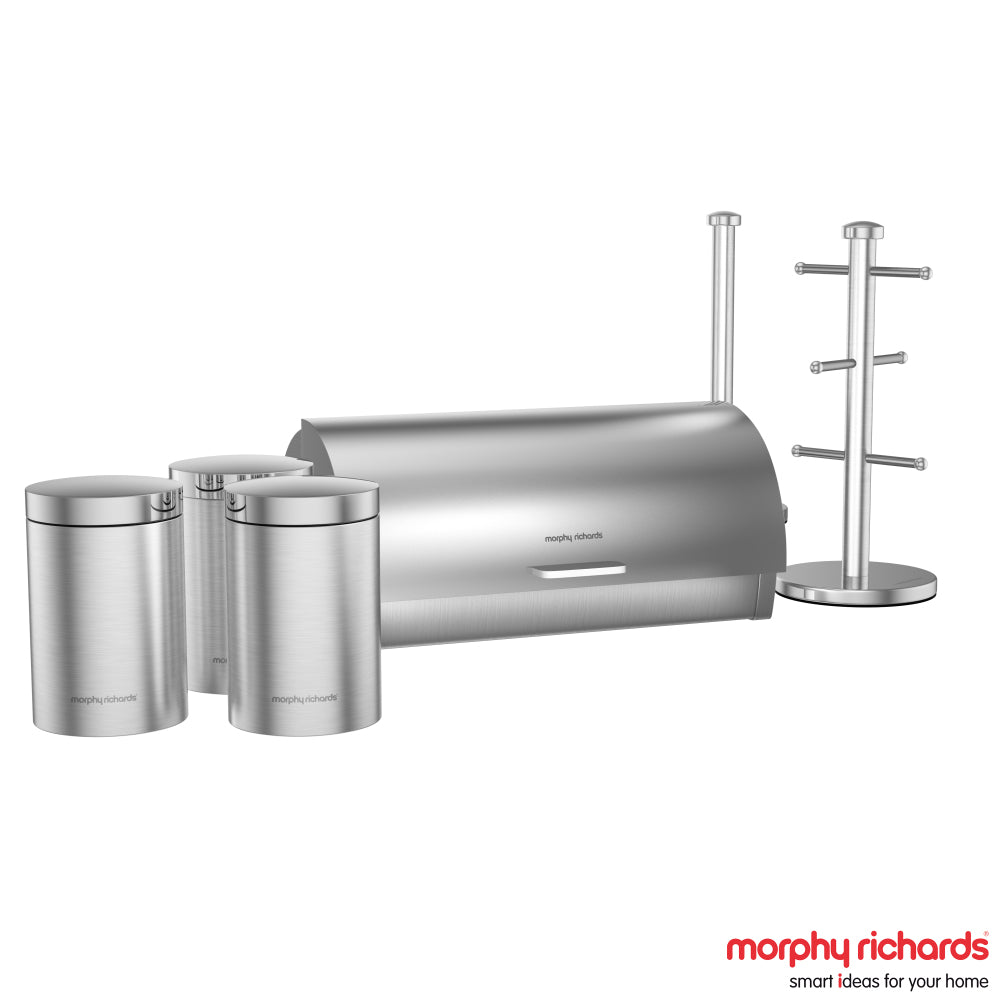 Morphy Richards 6 Piece Storage Set S/Steel 5011832048899