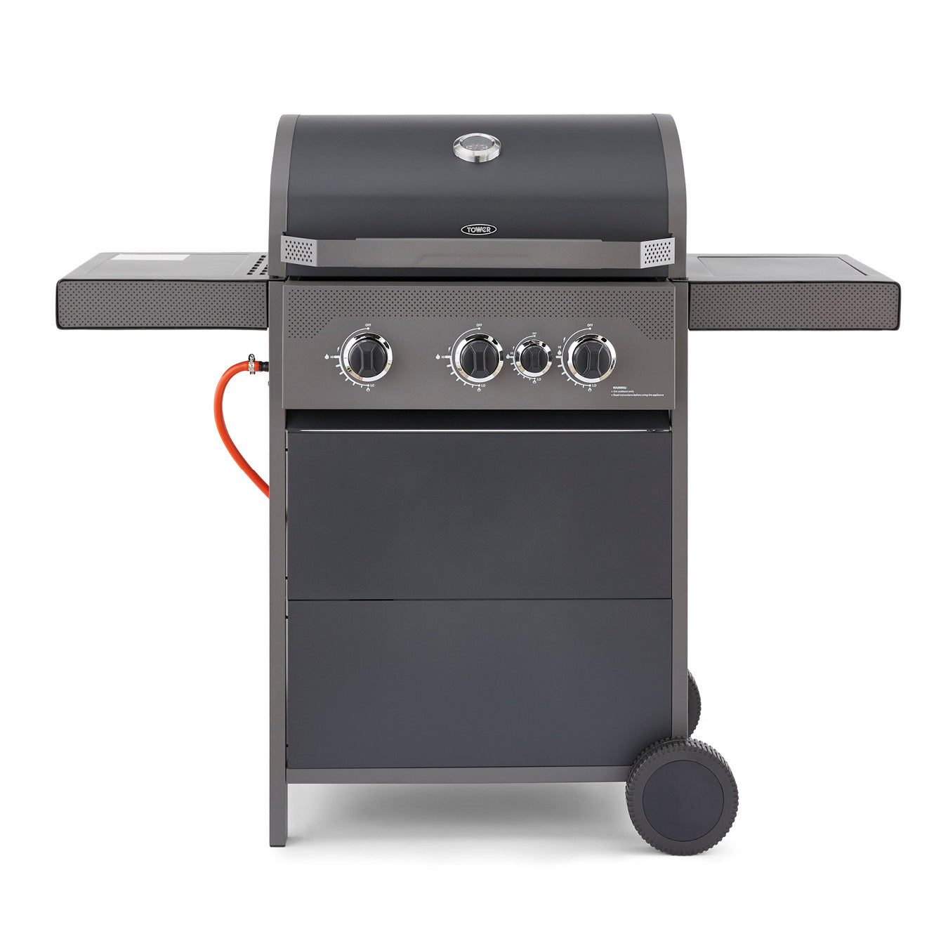 TOWER Stealth 3000 Three Burner BBQ 5056032994683