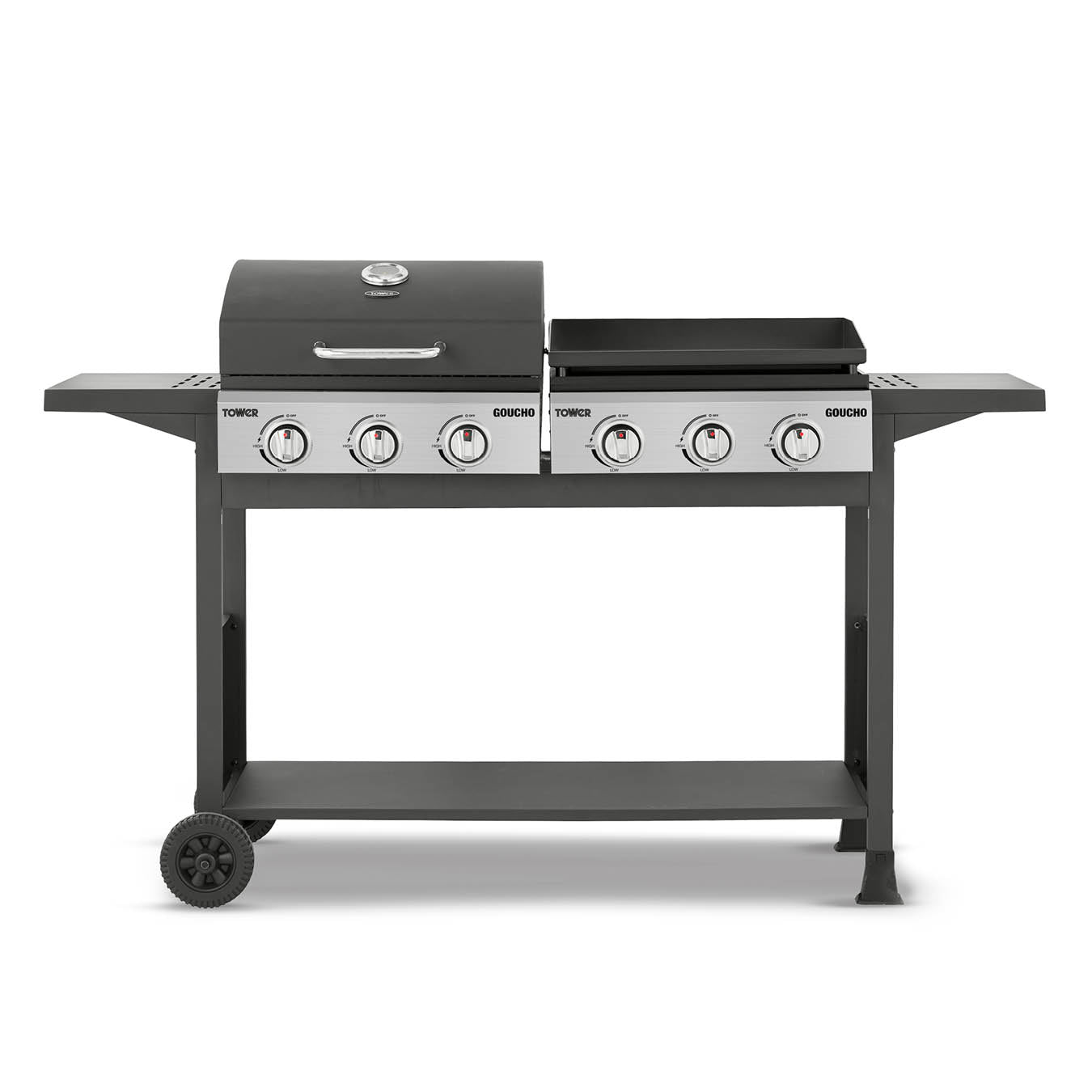 TOWER Goucho Gas BBQ Grill with 5056462327082
