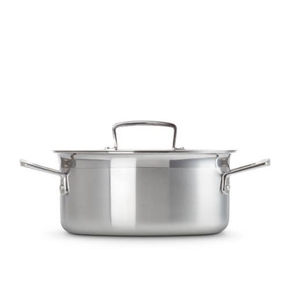 Le Creuset 3-ply Stainless Steel 20cm Casserole