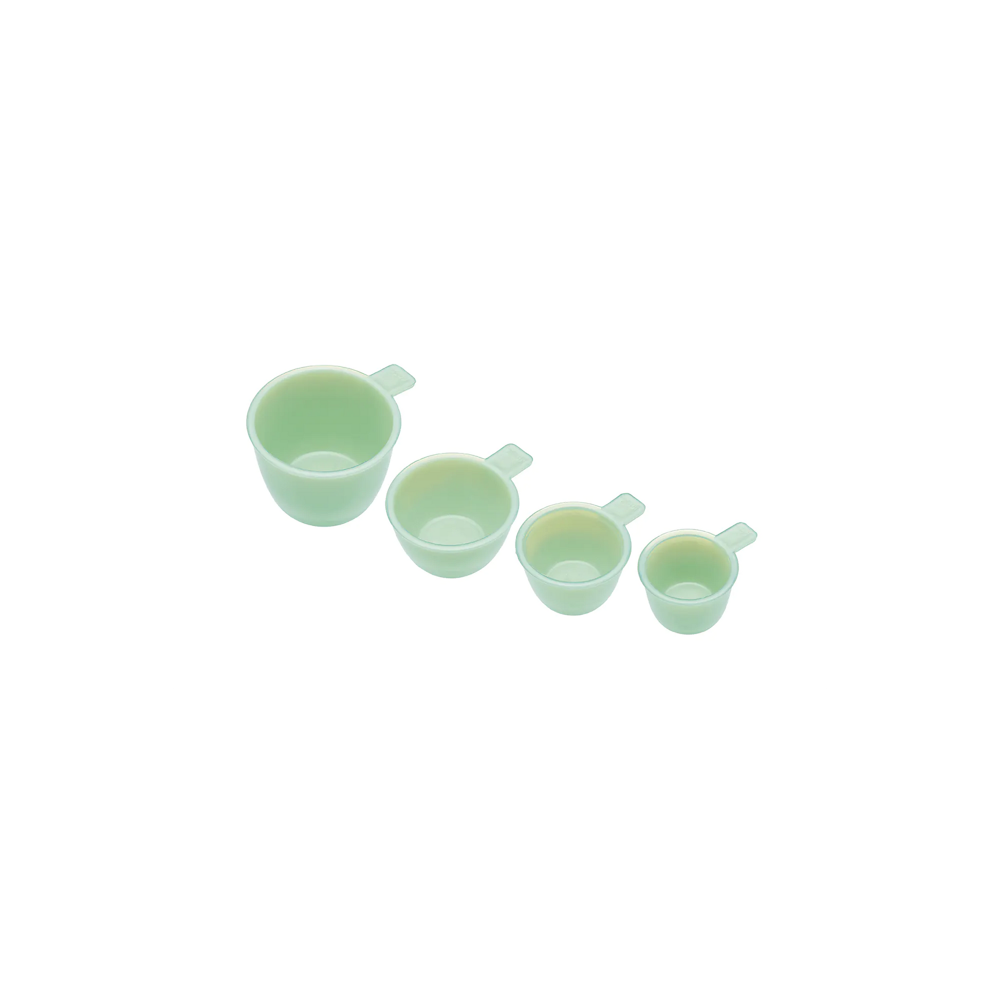 Serenity Milk Glass Measuring Cups