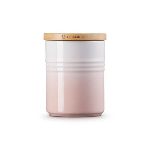 Le Creuset Stoneware Medium Storage Jar - Shell Pink