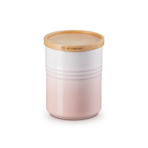 Le Creuset Stoneware Medium Storage Jar - Shell Pink