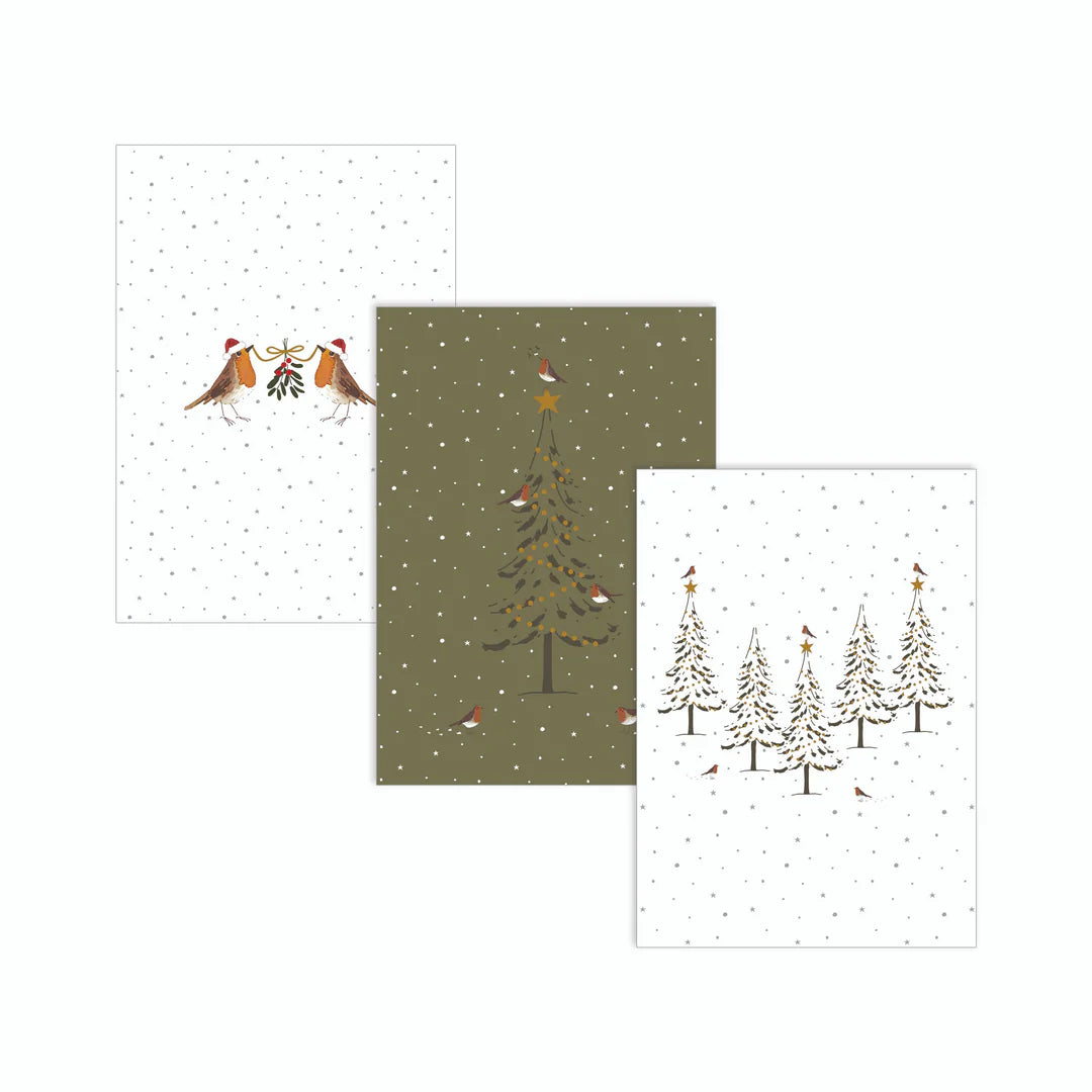 Robin Charity Christmas Cards (Pack of 6)