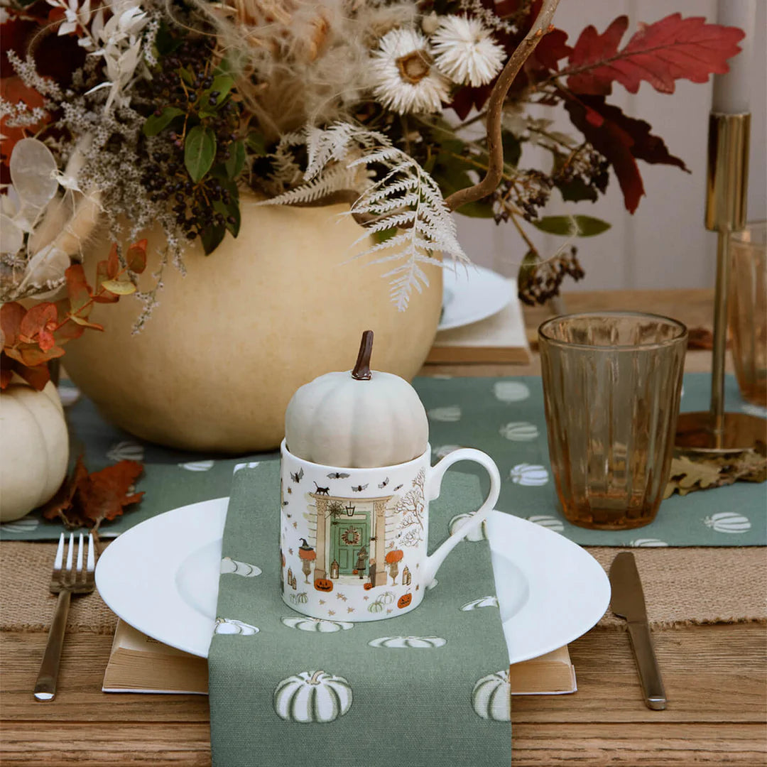 Sophie Allport Pumpkins Napkins (Set of 4) 100% Cotton 45cm x 45cm