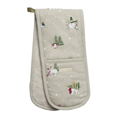 Sophie Allport Snow Season Double Oven Glove