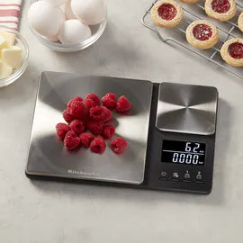 KitchenAid Dual Platform Scales, 5000g and 500g Weighing Capacity