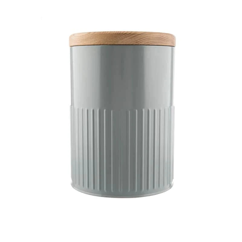 The Bakehouse & Co. Round Storage Canister Grey