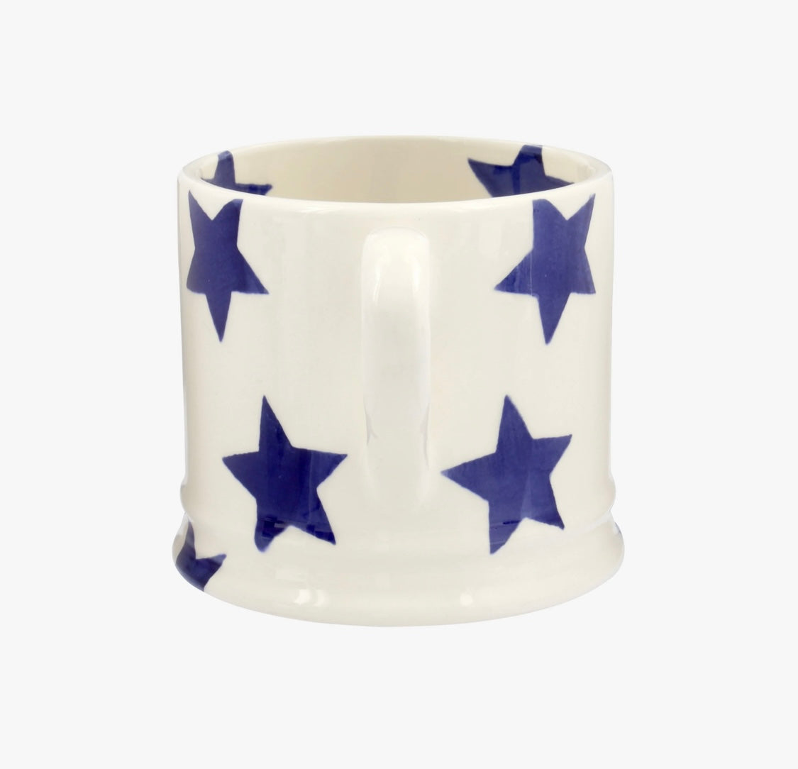 Emma Bridgewater Blue Star Small Mug 175ml