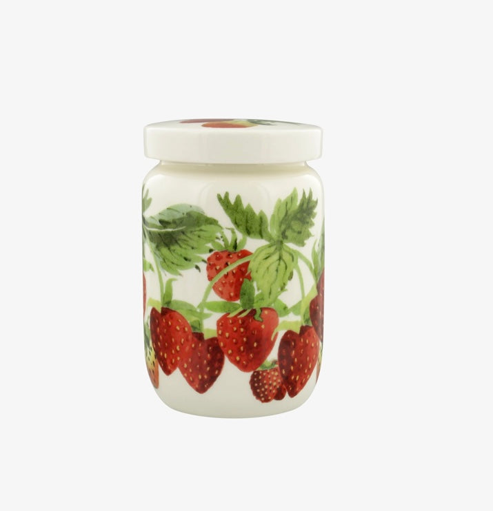 Strawberries Jam Jar