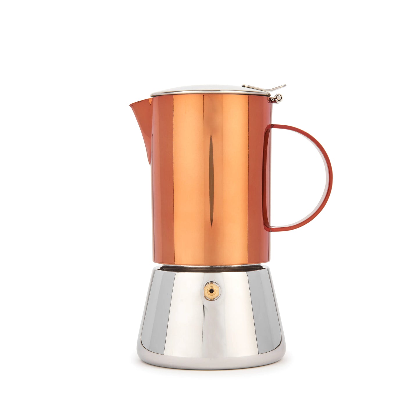 La Cafetière Copper Stove Top Espresso Maker 4 Cup