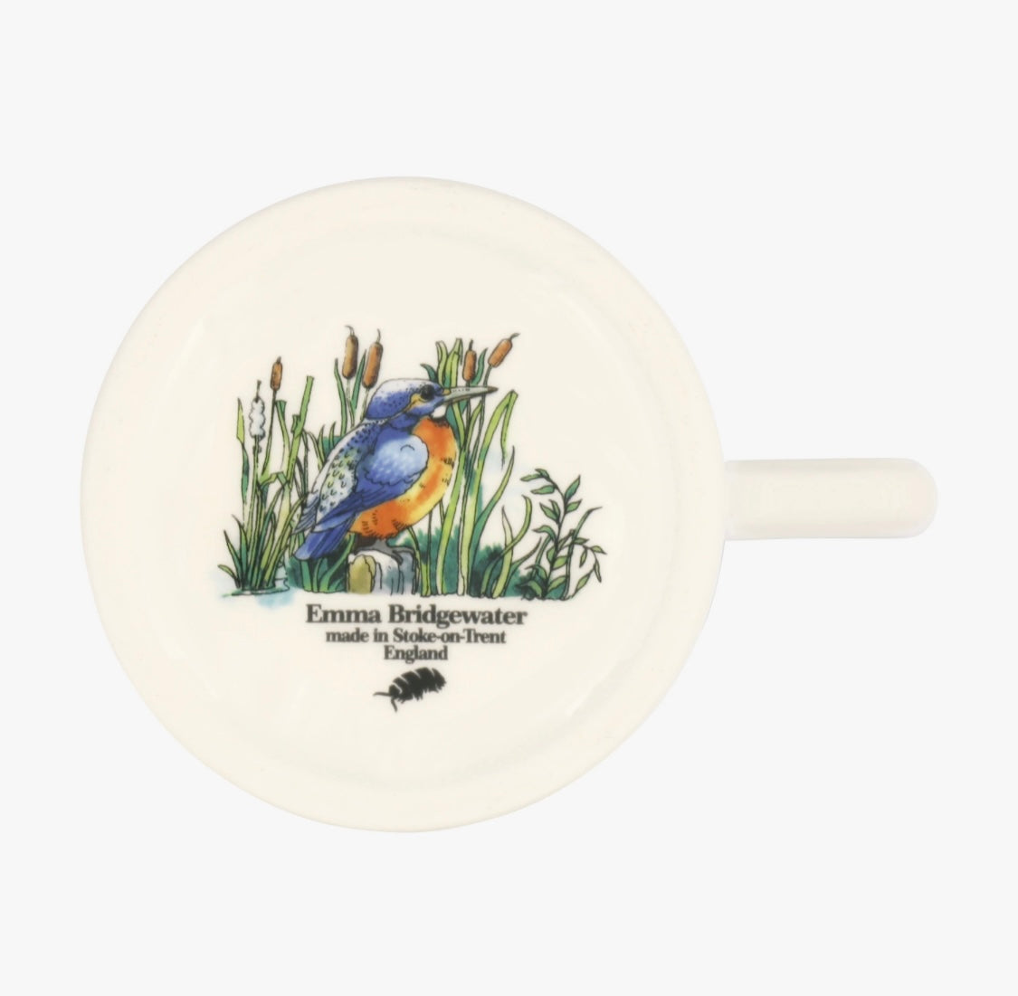 Kingfisher & Bulrush 1/2 Pint Mug
