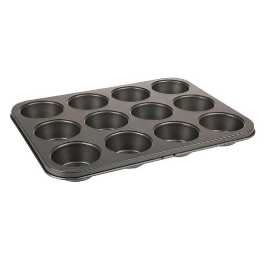 Luxe Bakeware Non-Stick Muffin Pan - 12 Cup Muffin Tin