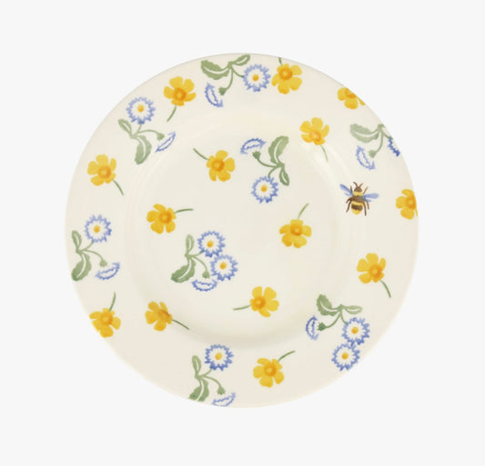 Buttercup & Daisies 8 1/2 Inch Plate