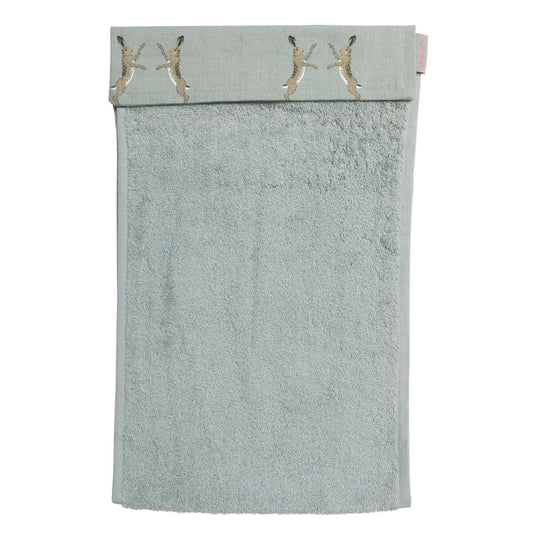 Boxing Hares Roller Towel