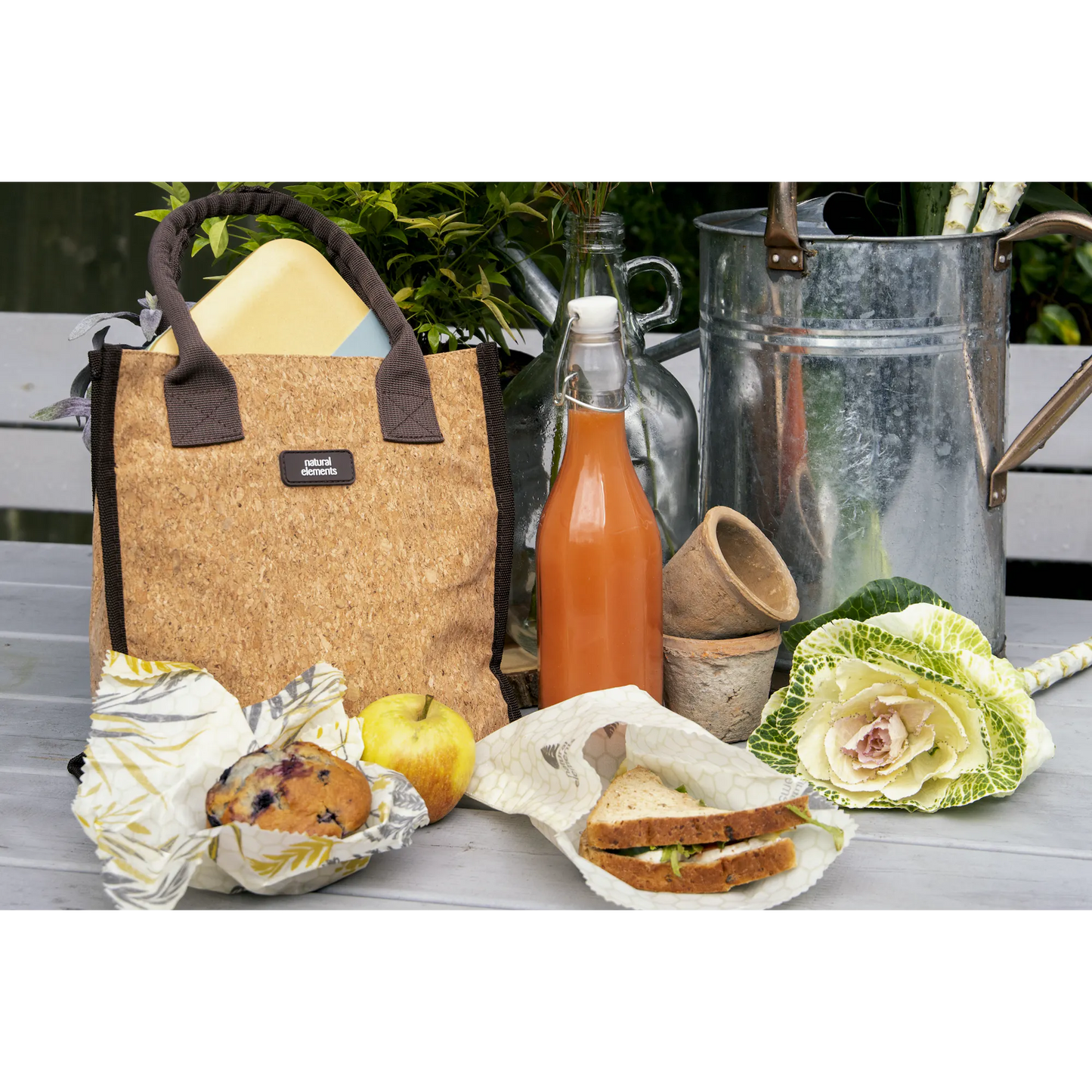 KitchenCraft Natural Elements Eco-Friendly Cork Lunch Bag