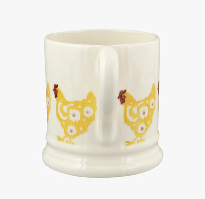 Yellow Hen 1/2 Pint Mug