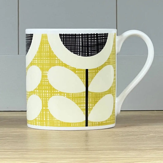 Orla Kiely Scribble Sunflower Yellow Mug - Large