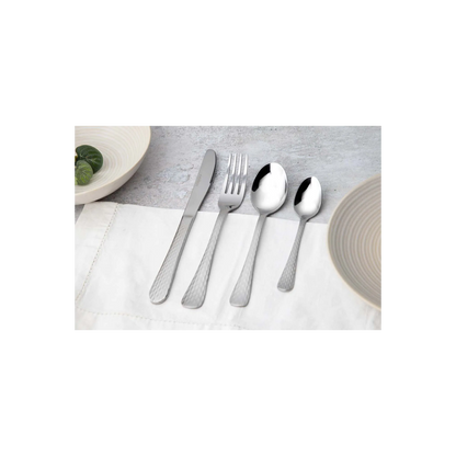 Mikasa Silver-Coloured Cutlery Set in Gift Box, Mirror-Polished Stainless Steel, 24 Pieces
