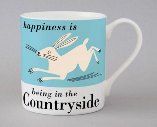 Country & Coast | Hare Mug | Blue