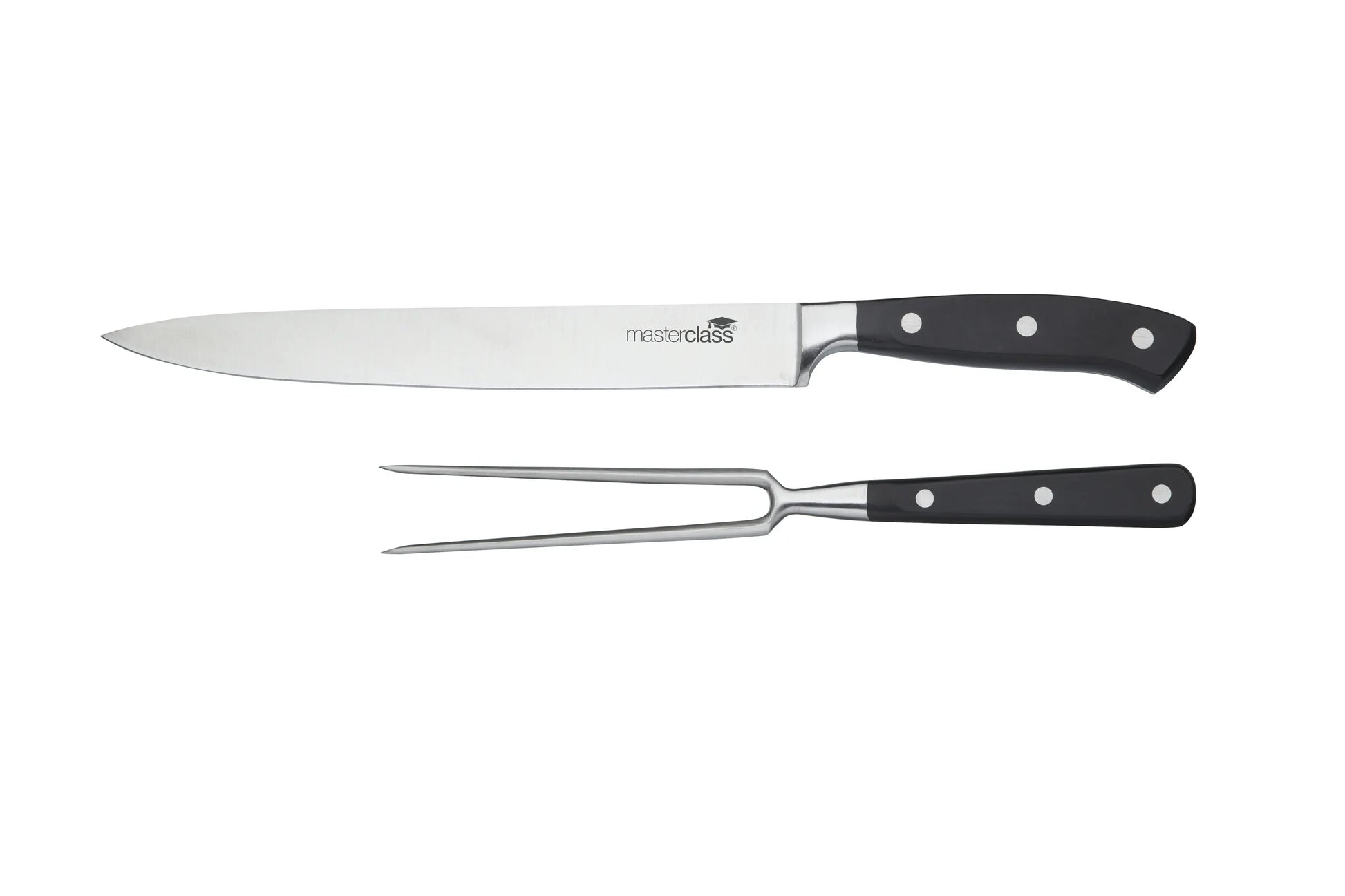 Masterclass Carving Knife and Fork Set