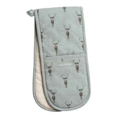 Highland Stag Double Oven Glove