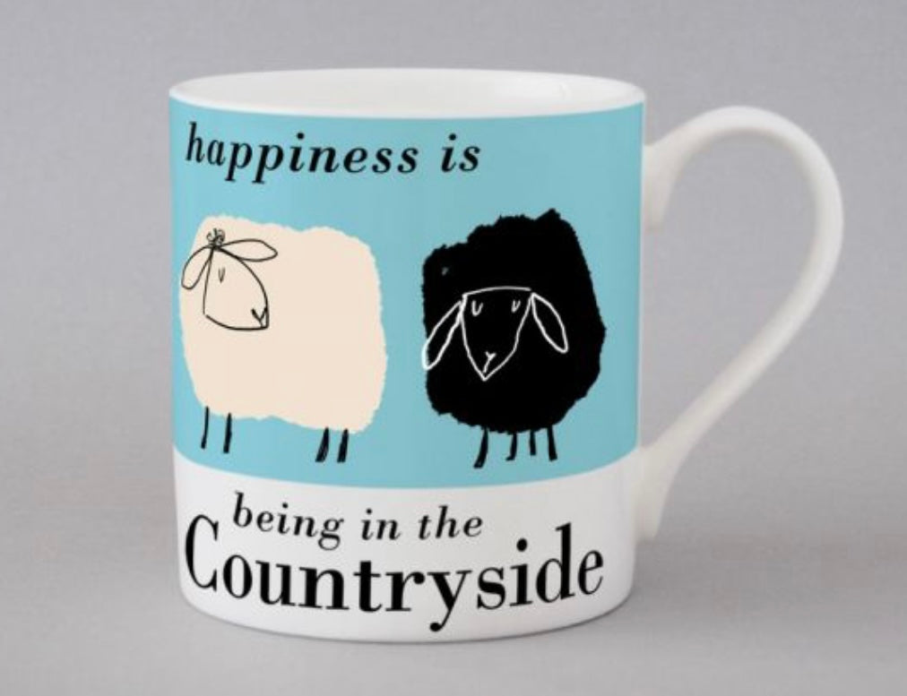 Country & Coast | Sheep Mug | Blue