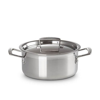 Le Creuset 3-ply Stainless Steel 20cm Casserole