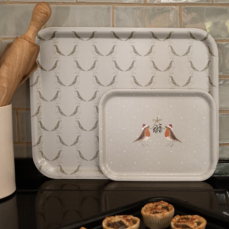 Sophie Allport Robin Printed Tray