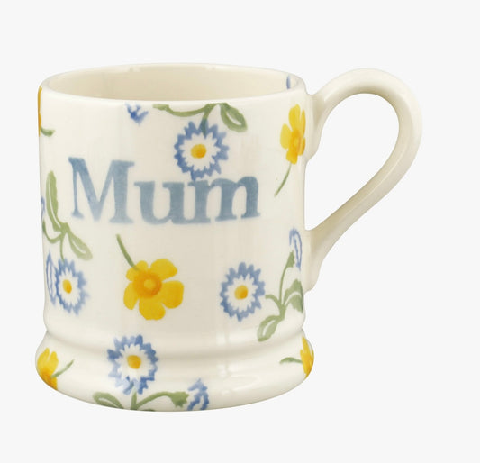 Buttercup & Daisies Mum 1/2 Pint Mug