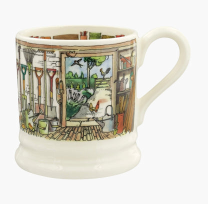 Emma Bridgewater Setting Up Home Potting Shed Half Pint Mug