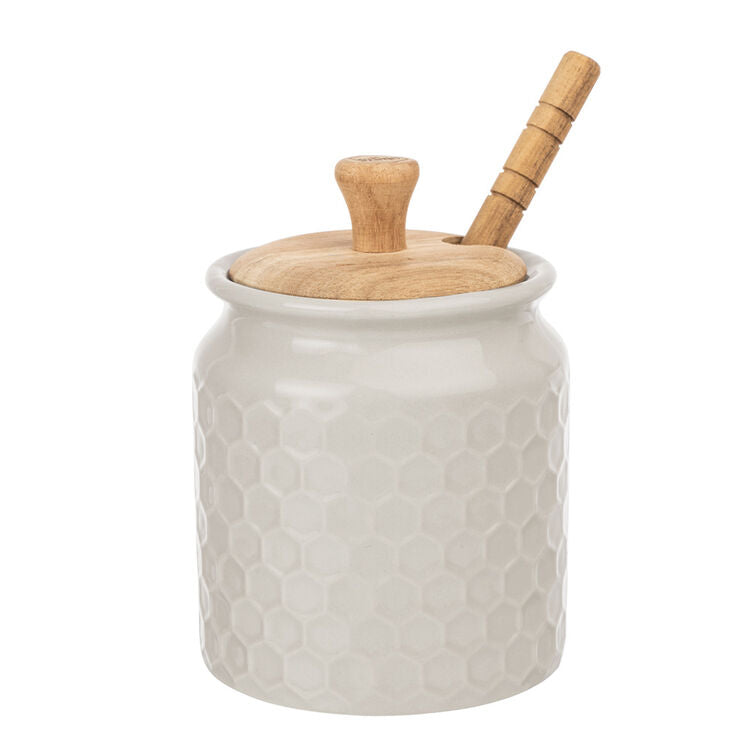 Kitchen Pantry Honey Pot Set with Drizzler