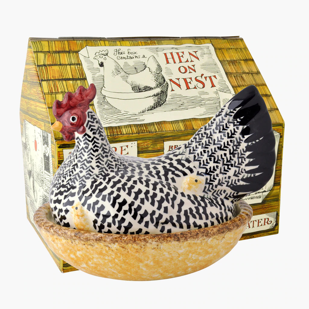 Emma Bridgewater Silver Hen on Nest