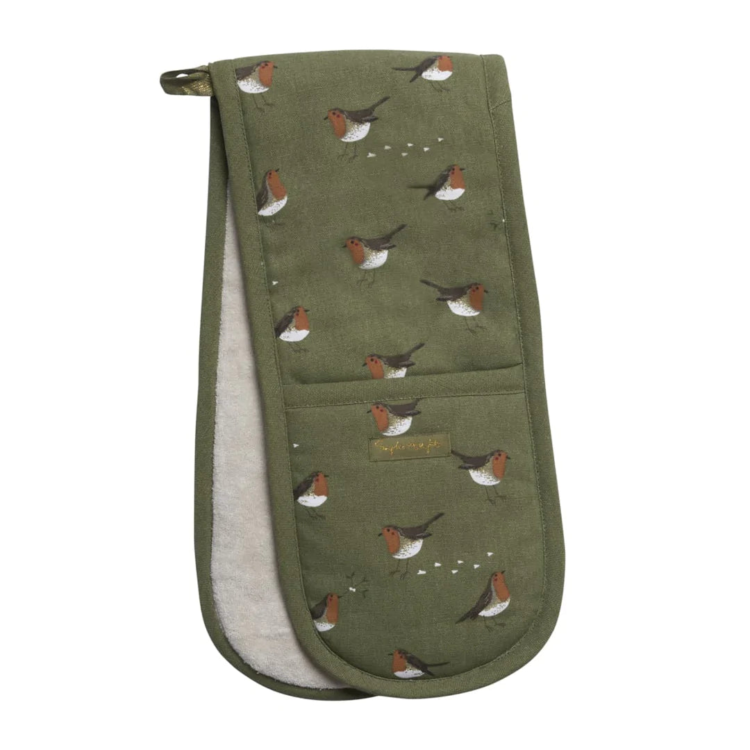 Sophie Allport Robin Double Oven Glove