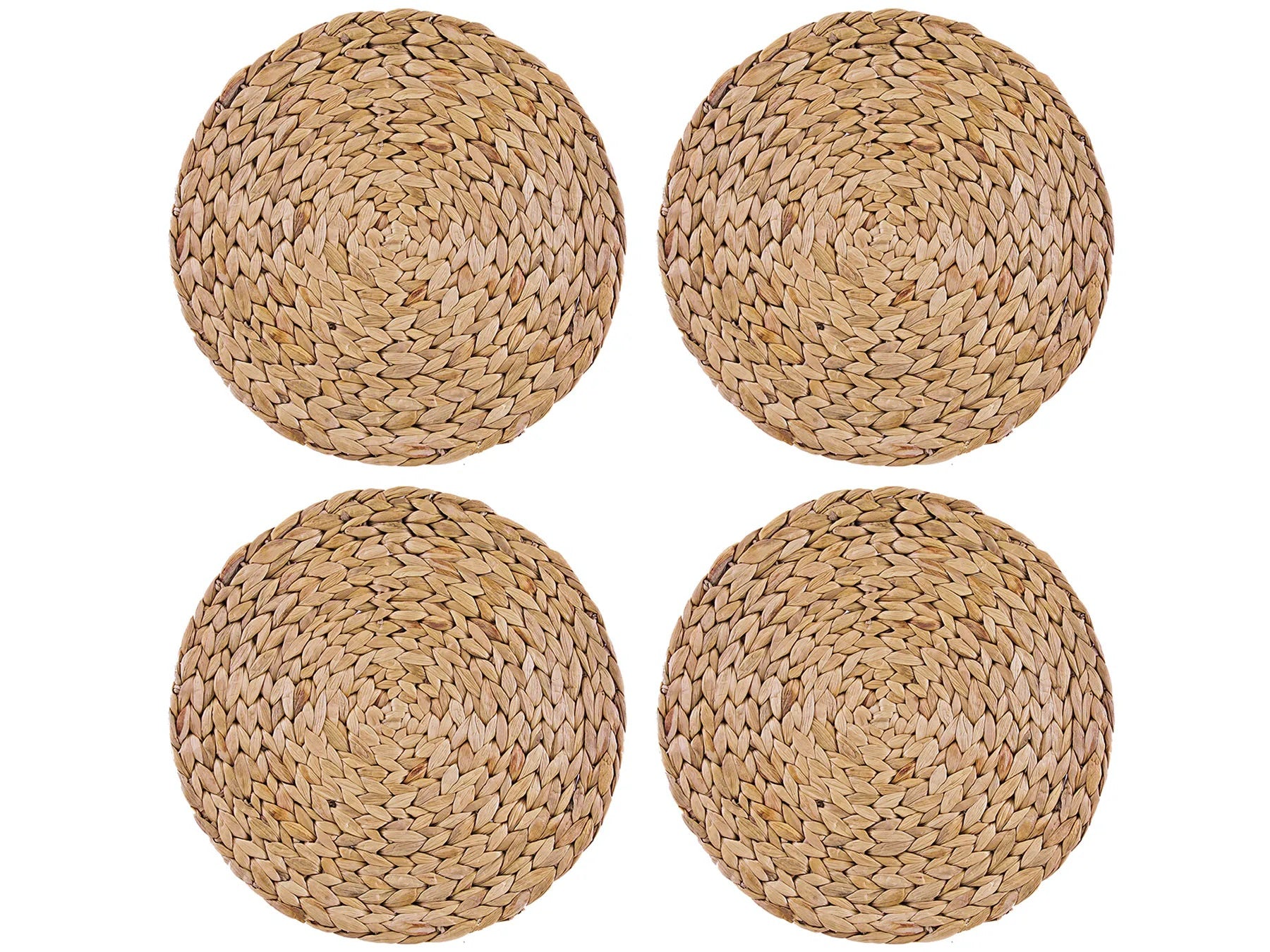 Creative Tops Water Hyacinth Placemats Pack of 4 30cm Diameter