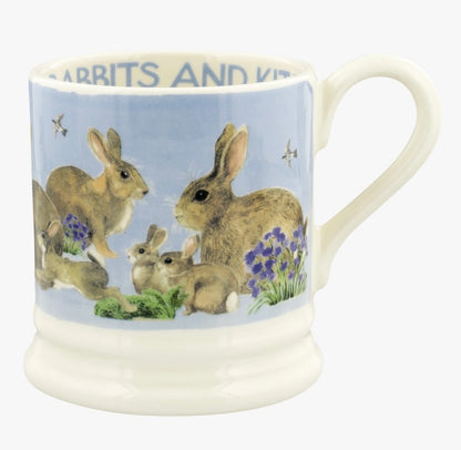 Rabbits & Kits Half Pint Mug