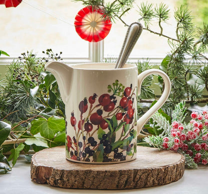 Emma Bridgewater Rosehip & Ivy Medium Straight Jug